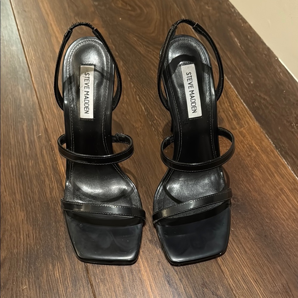 Steve Madden Black Women's Strappy Sandals